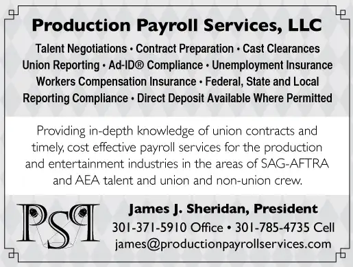 PRODUCTION<br />PAYROLL SERVICES, LLC