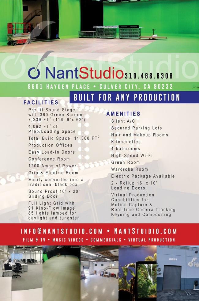 WELCOME TO NANTSTUDIO: THE NEXT GENERATION SOUNDSTAGE
