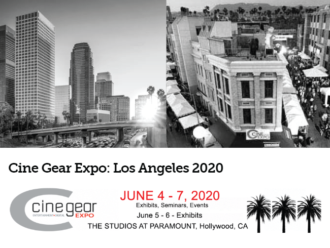 Cine Gear LA 2020 Exhibitor Registration is Open