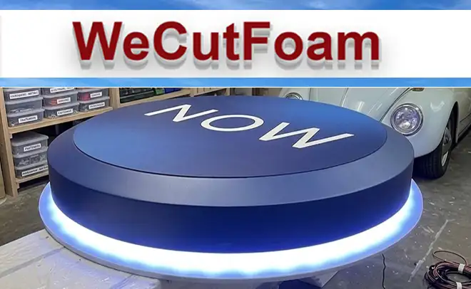 Illuminated Signs from WeCutFoam
