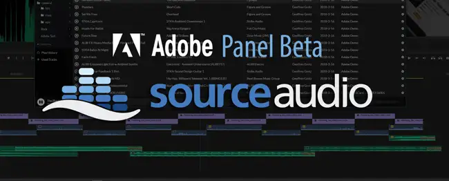 SOURCEAUDIO ACCESSES PREMIERE DATA W/OUT LEAVING ADOBE