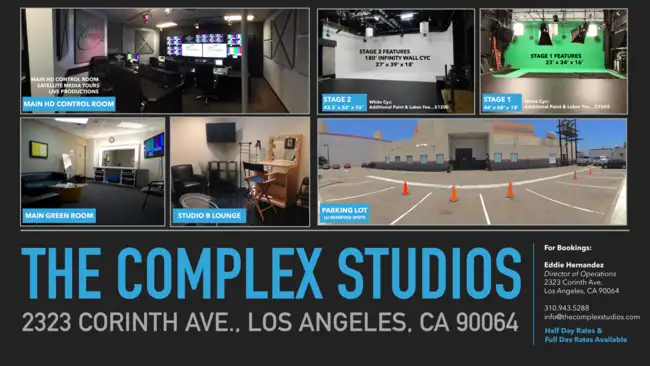 The Complex Studios | Save 10% in July | Book Now!