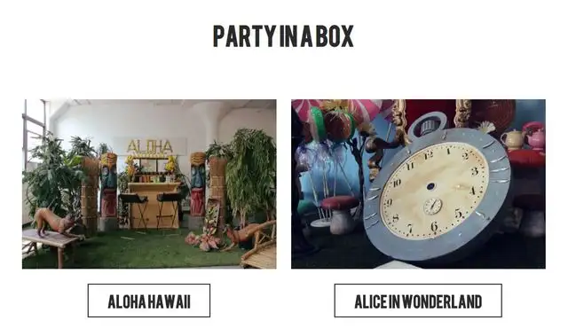 Eclectic Encore Props introduces "Party in a Box"