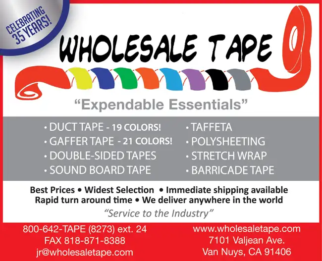 WHOLESALE TAPE & SUPPLY: CELEBTRATING 35 YEARS