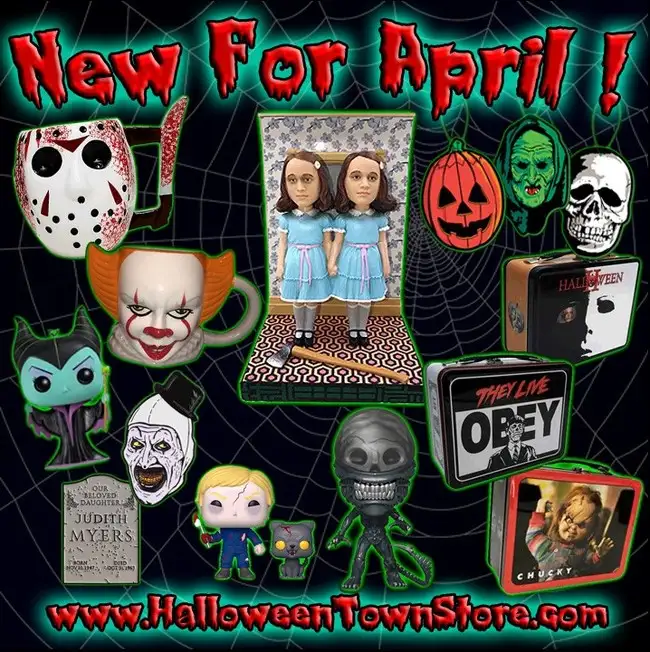Halloween Town awesome April additions!!