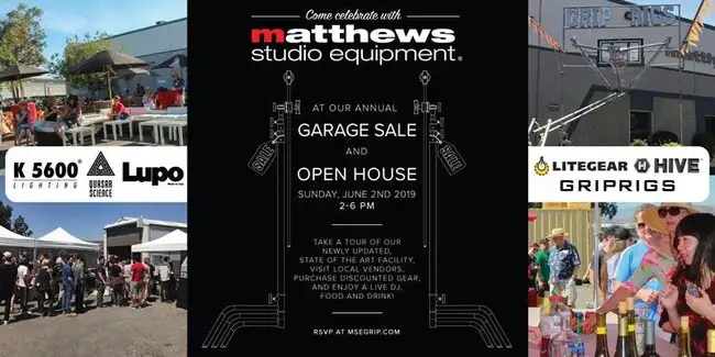 Matthews Studio Equipment invites you...
