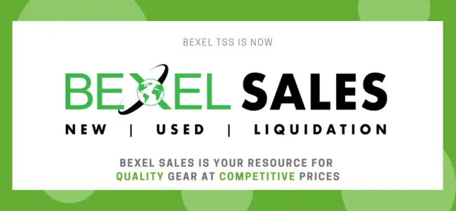 Bexel Announces Rebranding of Equipment Sales Division Bexel TSS is now Bexel Sales