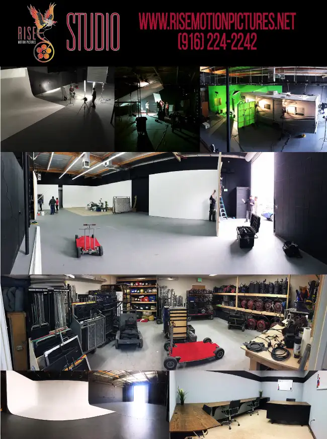 Rise Studio now has a Pre-lit Cyclorama wall!