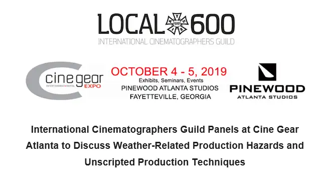 International Cinematographers Guild Panels at Cine Gear