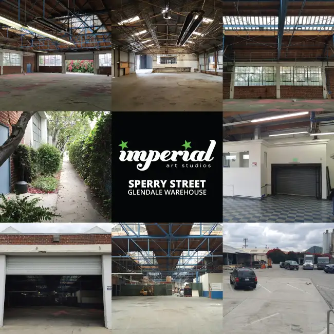 Imperial Art Studios New 33,900 Sq Ft Warehouse Complex in Glendale Area