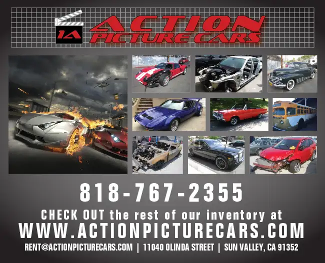 Action Picture Cars: Hundreds of Cars for Production!