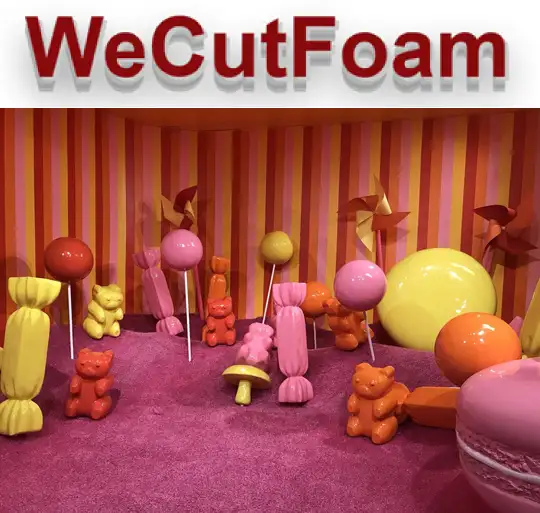 WeCutFoam Fabricating <br />Exhibits and Décor for <br />Museum of Ice Cream,<br />San Francisco & Miami