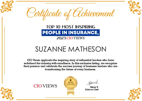 CIO Views Awards Suzanne Matheson