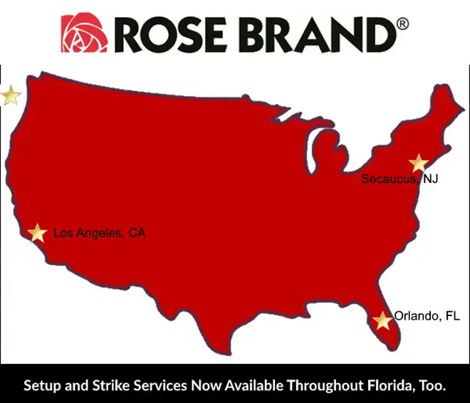 Rose Brand Rentals Expands to Orlando