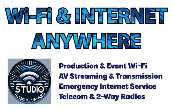 Studio Tech Provides Wi-Fi And Internet for The Superman Movie Press Junket