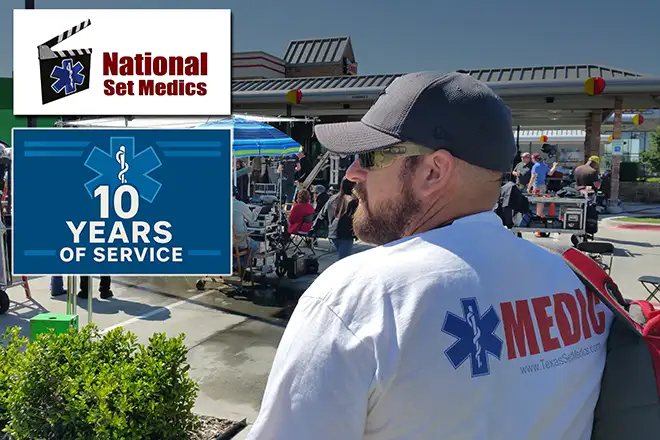 National Set Medics Celebrates 10 Years of Service!