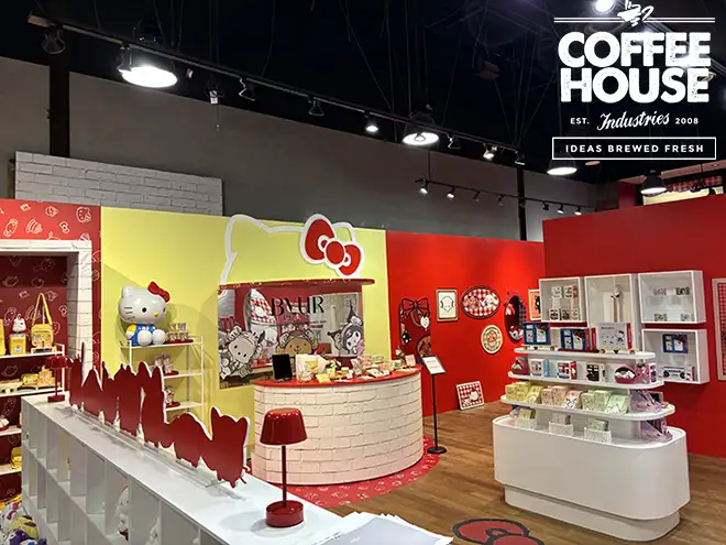 Hello Kitty Pop-Up Torrance<br />Sanrio Retail Installation by Coffee House Industries