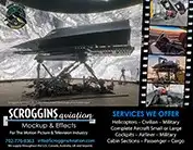 We just don't build aviation mockups for the film industry; we get to build some of the coolest mockups like the SR-71 Blackbird and F/A-18 Hornet