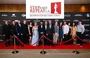 Step and Repeat LA Creates Custom Media Wall for Hollywood Premiere of "Revival" at Warner Bros. Studios