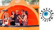 Aperol Spritz Piazza Fabricated by Tractor Vision at Coachella