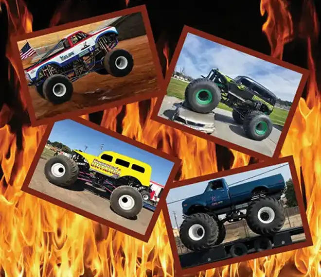 Reel Monster Trucks on "Between 2 Rides"