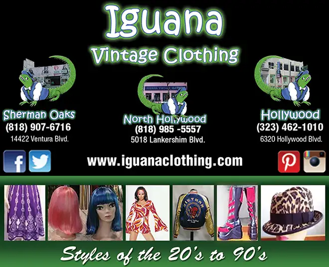 Iguana Vintage Clothing opens for Production Costumes
