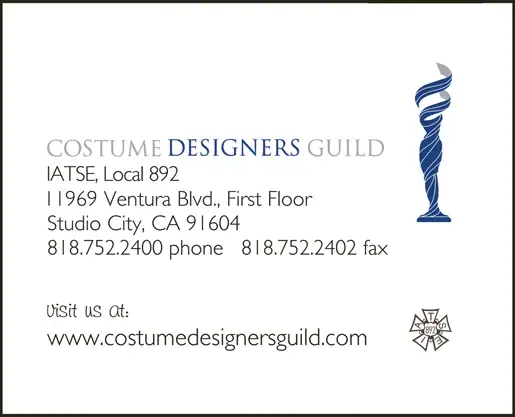 COSTUME DESIGNERS<br />GUILD, Local 892