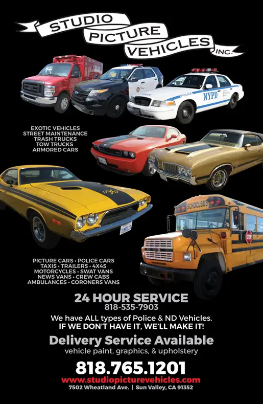 STUDIO PICTURE VEHICLES