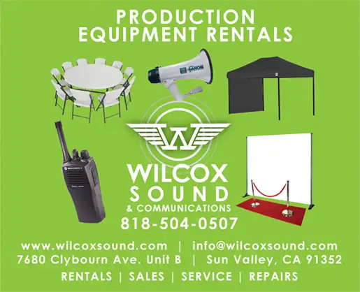 WILCOX SOUND &<br />COMMUNICATIONS, INC.<br />RENTALS-SALES-SERVICE-REPAIRS