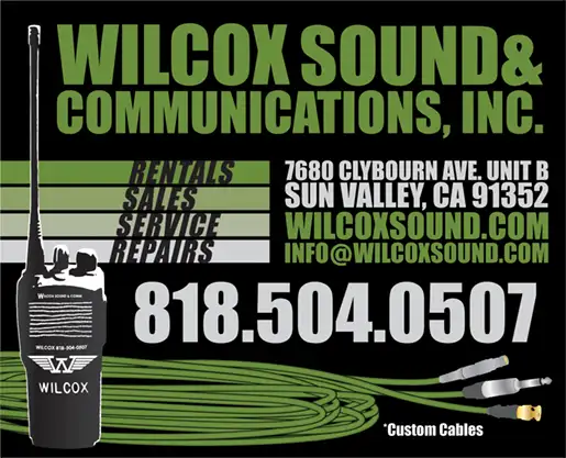 WILCOX SOUND &amp;<br />COMMUNICATIONS, INC.<br />RENTALS-SALES-SERVICE-REPAIRS