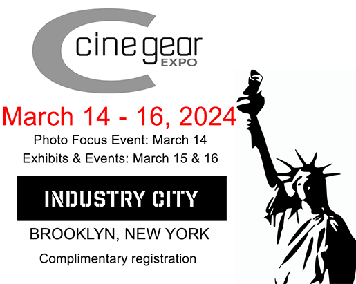 CINE GEAR EXPO<br />NEW YORK 2024