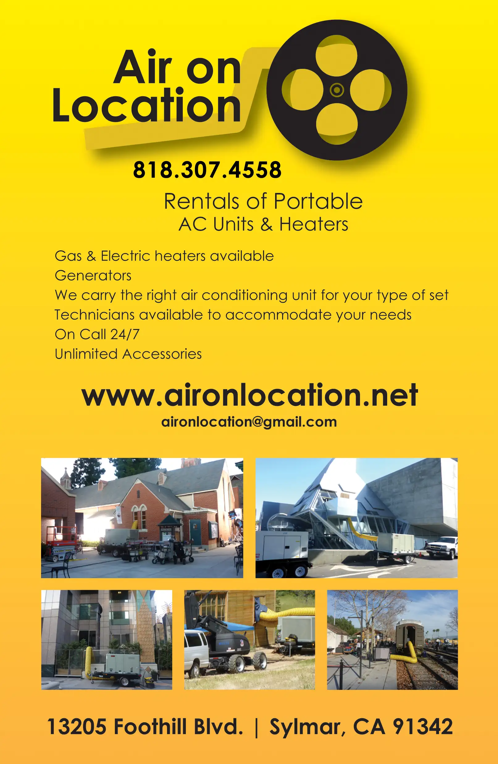 AIR ON LOCATION, INC.