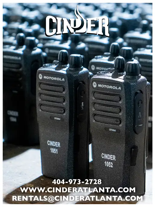 CINDER LIGHTING<br />&amp; GRIP ATLANTA