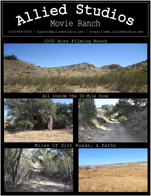 76 MOVIE RANCH &amp; ALLIED STUDIOS