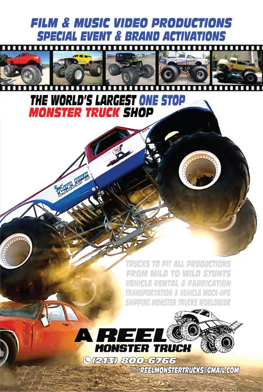 A REEL MONSTER TRUCK