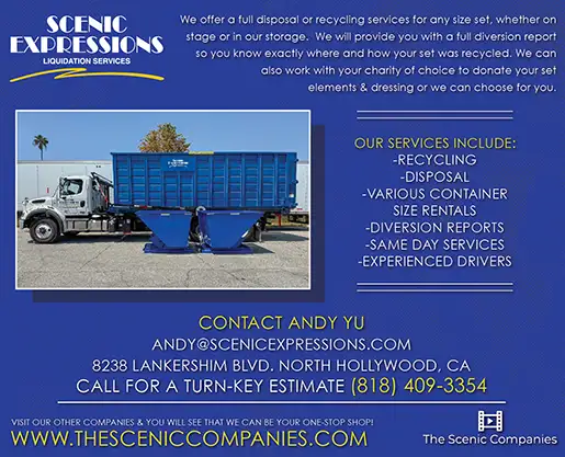 SCENIC SET RECYCLING SERVICES
